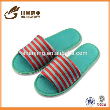 light weight canvas baby shoes platform two color eva slippers